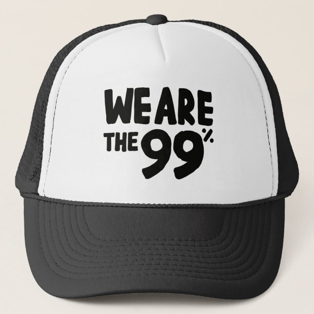 We Are the 99% Trucker Hat (Front)