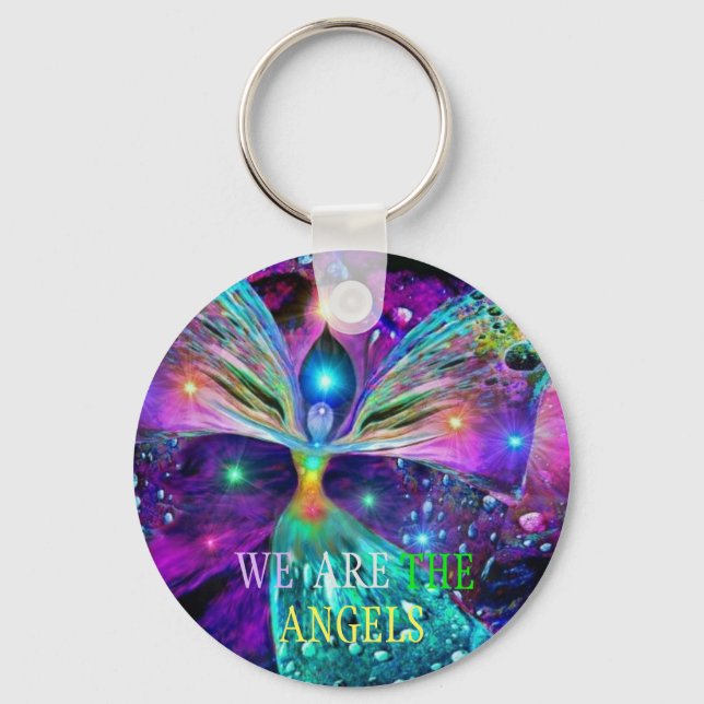 WE ARE THE ANGELS   KEYCHAIN (Front)