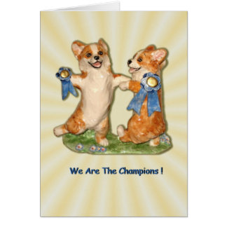 We Are The Champions!