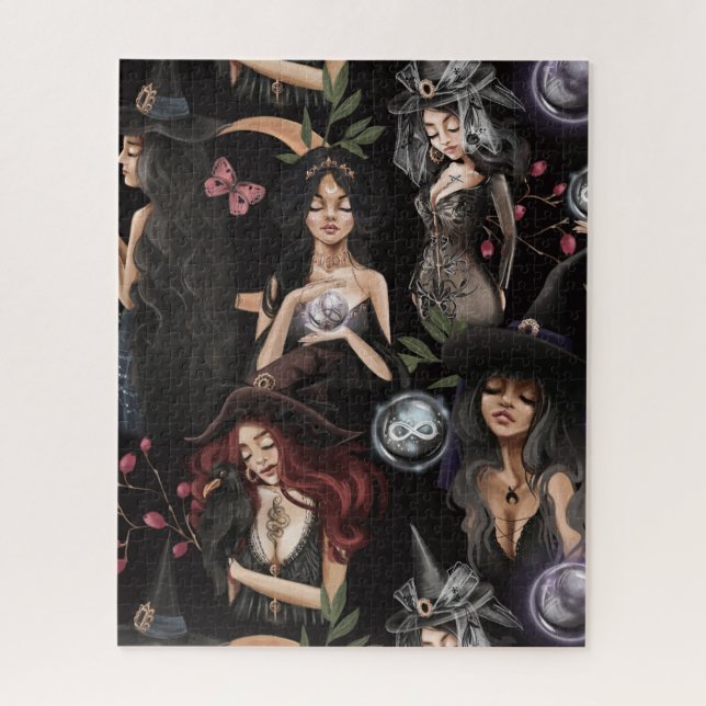 We Are the Daughters of Witches You Could Not Burn Jigsaw Puzzle (Vertical)