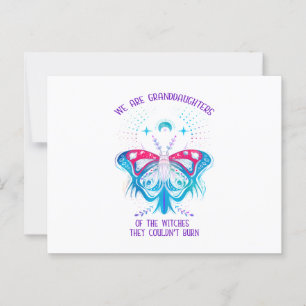 We Are The Granddaughters Of The Witches Postcard
