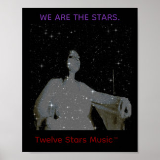 We are the stars ALBUM ART POSTER 
