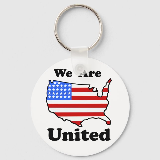 We Are United Keychain (Front)