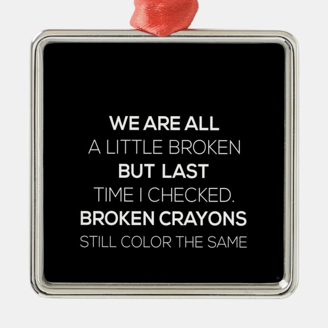 we are wall a little broken but last time checked metal ornament (Front)