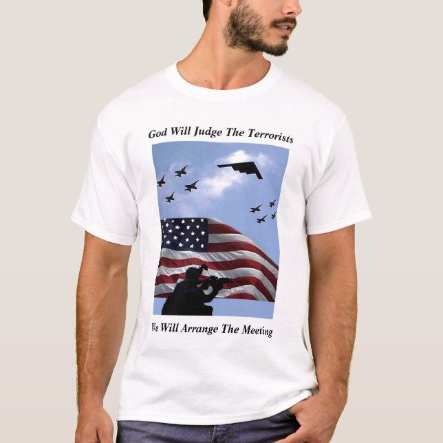 We Arrange The Meeting T-Shirt (Front)