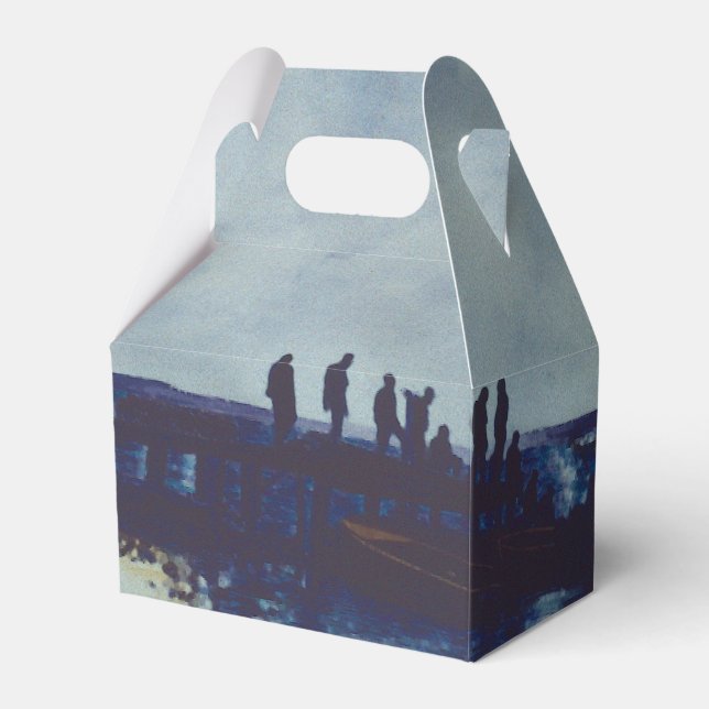 We ate all the Fish, Now What? Favor Box (Front Side)