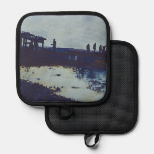 We ate all the Fish, Now What? Harbour Island Pot Holder