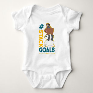 We Bare Bears and Chloe - #StackGoals Baby Bodysuit