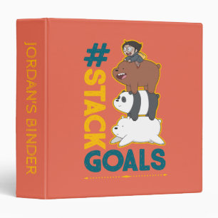 We Bare Bears and Chloe - #StackGoals Binder