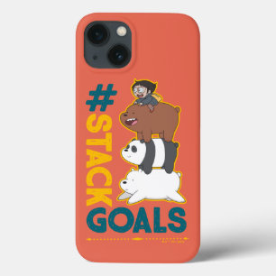 We Bare Bears and Chloe - #StackGoals iPhone 13 Case