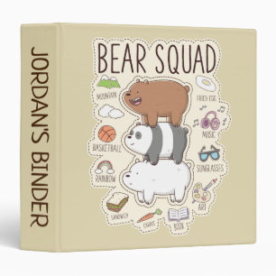 We Bare Bears - Bear Squad Journal Graphic Binder