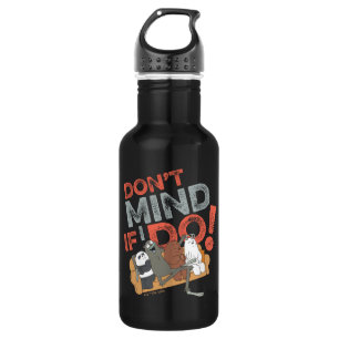 We Bare Bears & Charlie - Don't Mind If I Do! 532 Ml Water Bottle