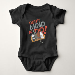 We Bare Bears & Charlie - Don't Mind If I Do! Baby Bodysuit