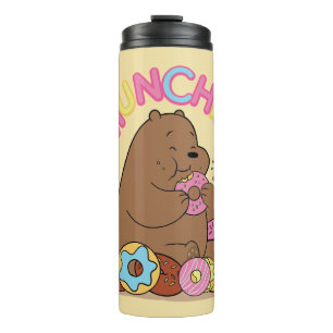 We Bare Bears - Grizz Donut Munchies! Thermal Tumbler