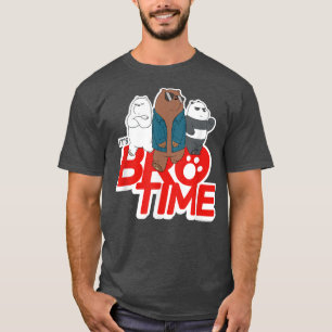 We Bare Bears Grizz Panda Ice Bear It's Bro Time T-Shirt