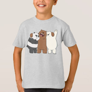 We Bare Bears Group Hug T-Shirt