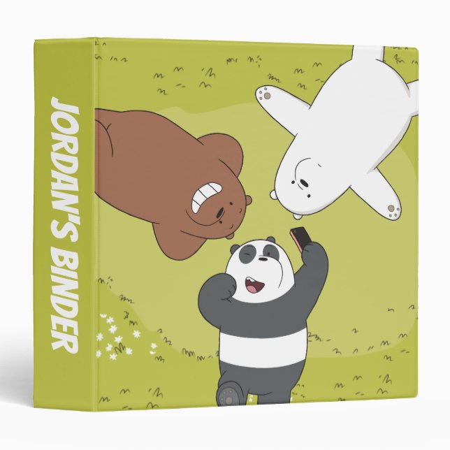 We Bare Bears - #SquadGoals Binder (Front/Spine)