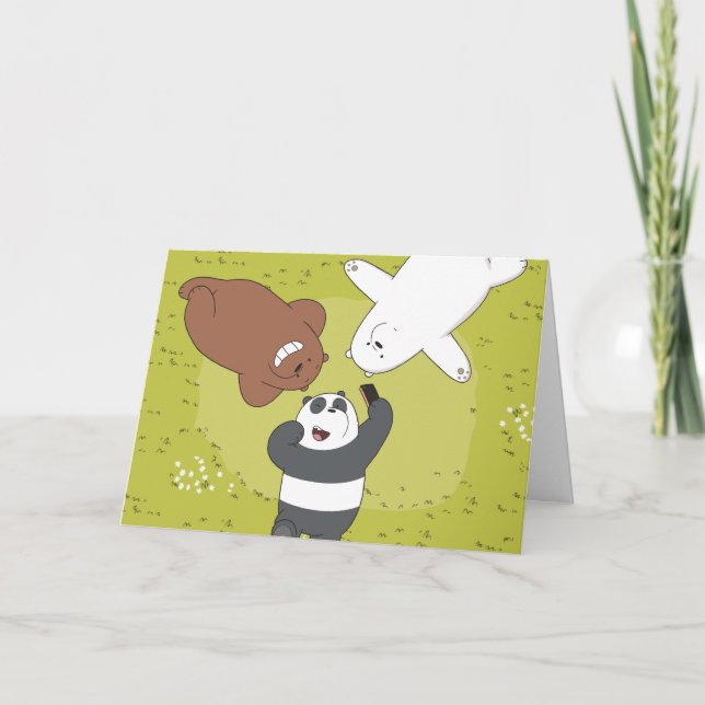 We Bare Bears - #SquadGoals Card (Front)