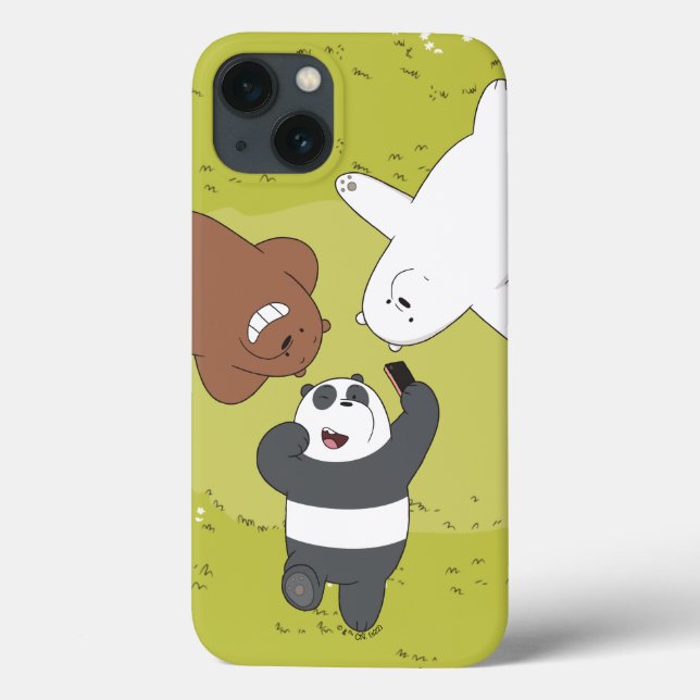 We Bare Bears - #SquadGoals Case-Mate iPhone Case (Back)