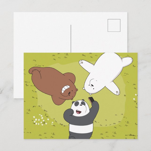 We Bare Bears - #SquadGoals Postcard (Front/Back)