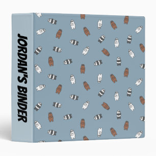We Bare Bears - Sunglass Bears Pattern Binder