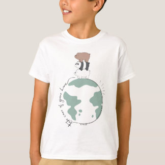 We Bare Bears - Take Care of Your Home T-Shirt