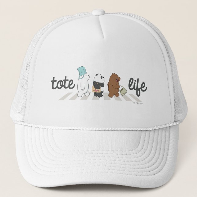 We Bare Bears - Tote Life! Trucker Hat (Front)