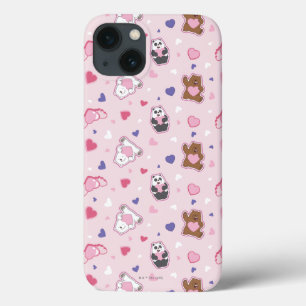 We Bare Bears - Valentine Hearts Pattern iPhone 13 Case