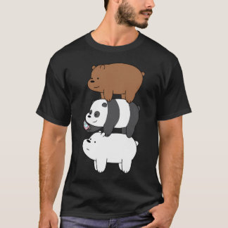 We Bare Bearsâ„¢ Grizzly, Panda, And Ice Bear T-Shirt