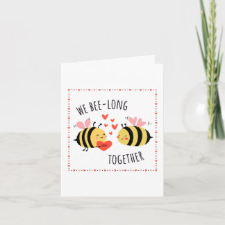 We Bee-long Together Greeting Card