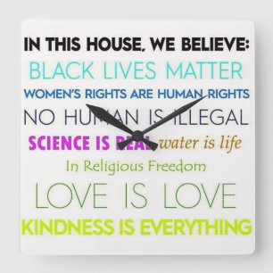 We Believe: Wall Clock