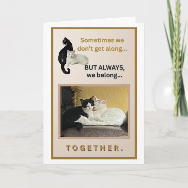 We Belong Together Card (Front)