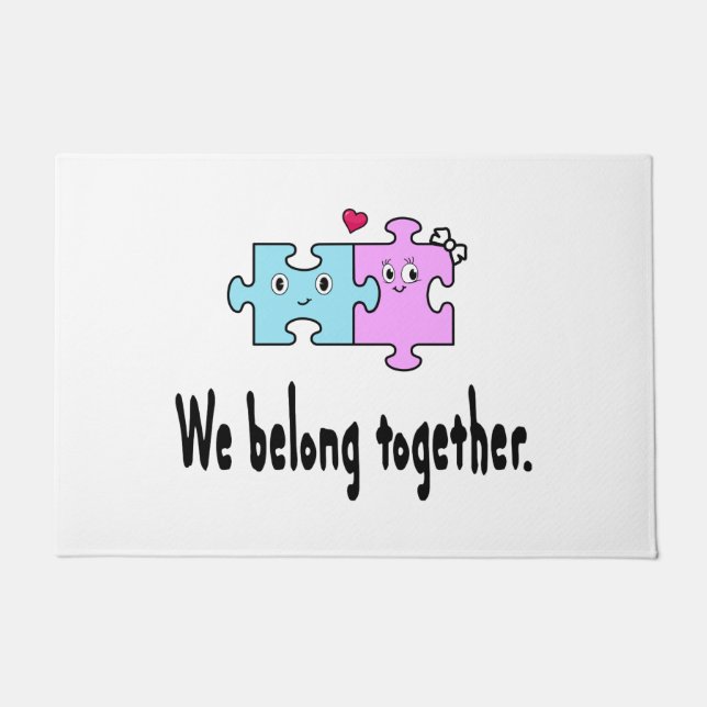 We belong together doormat (Front)