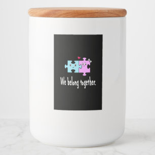 We belong together food label