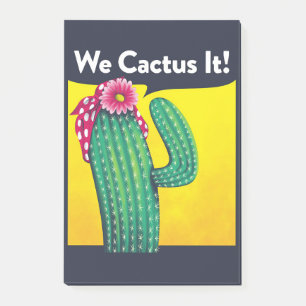 We Cactus It Post-it Notes