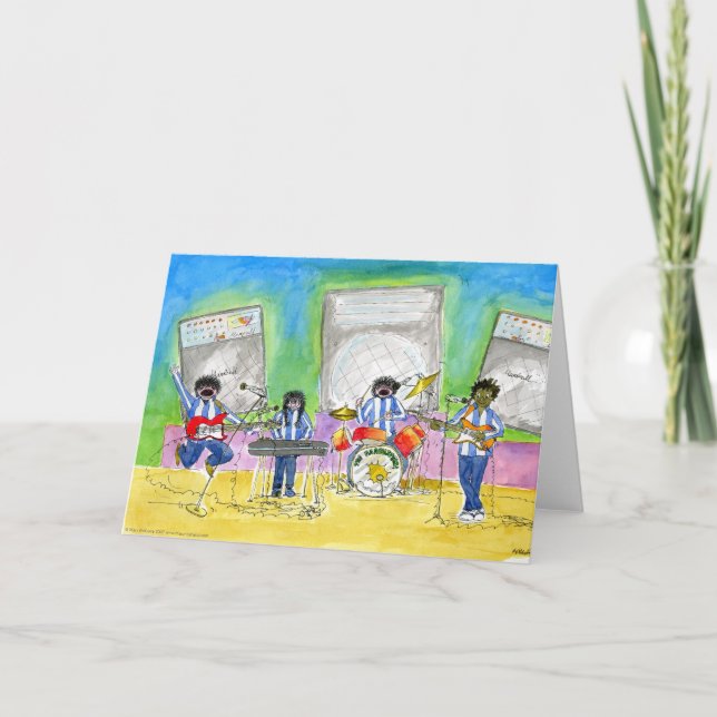 We Call it Music:  General Greetings Card (Front)