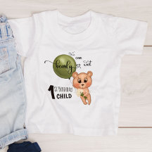 We Can Bearly (Barely) Wait 1st Birthday Child