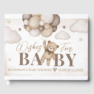 We Can Bearly Wait Baby Shower Guest Book