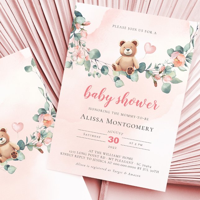 We Can Bearly Wait - Baby Shower Invite (Creator Uploaded)