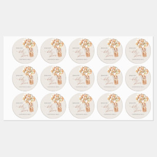 We Can Bearly Wait! Baby Shower Labels