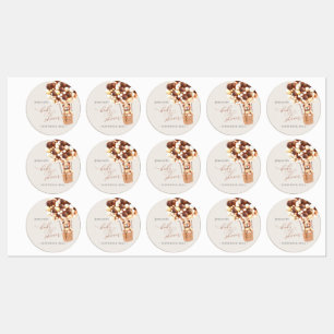 We Can Bearly Wait! Baby Shower Labels