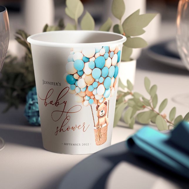 We Can Bearly Wait! Baby Shower Paper Cups (Creator Uploaded)