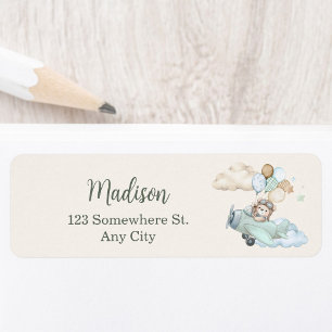 We Can Bearly Wait Baby Shower Return Address