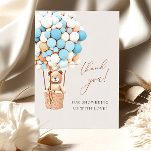 We Can Bearly Wait! Baby Shower Thank You Card