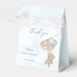 We Can Bearly Wait Baby Shower Thank You Favor Box