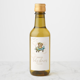 We Can Bearly Wait! Baby Shower Water Bottle Label