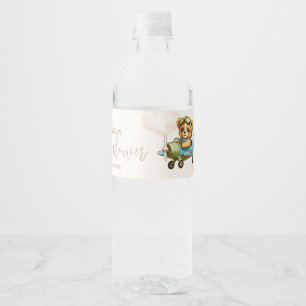 We Can Bearly Wait! Baby Shower Water Bottle Label