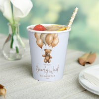 We Can Bearly Wait Boho Teddy Bear Baby Shower