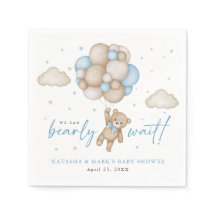 We Can Bearly Wait Boy Baby Shower