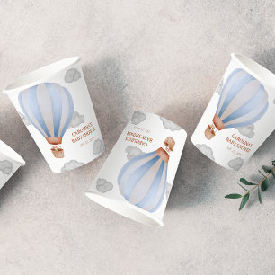 we can bearly wait Boy cub baby shower Paper Cups